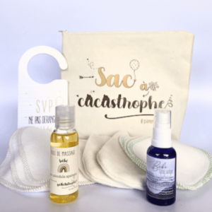 Boîte – Soin bébé avec sac cacastrophe